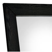 Coaster Furniture Cadence 961653 Tempered Glass Full Length Standing Mirror - Black Oak IMAGE 3