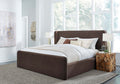 Formosa Bacall - Velvet Upholstered Wingback Platform Bed (2026)