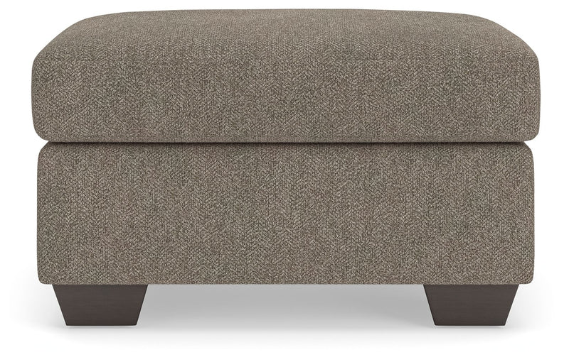 Triston-Peaks - Ottoman - Suede
