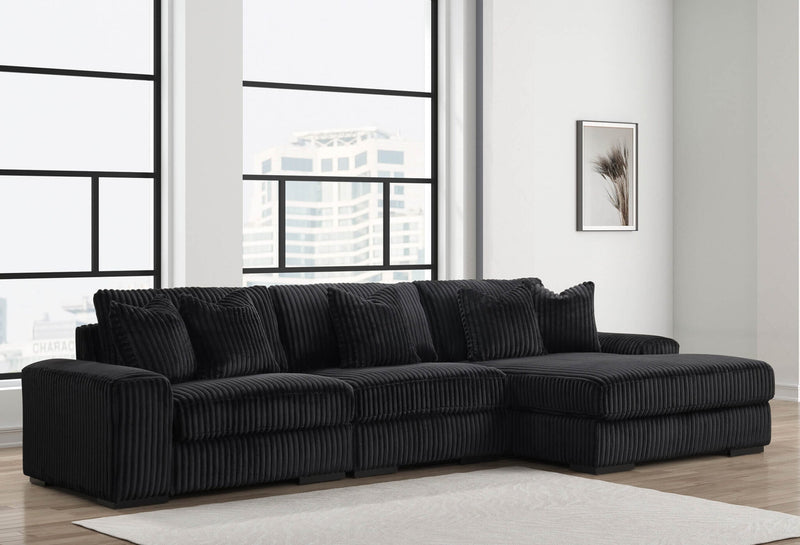 U Furniture Direct Sunday Fabric 3 pc Sectional Sunday 3 pc Sectional