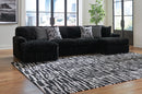 Midnight-Madness - 4 Piece Sectional Set