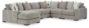 Aslan Court - 6 Piece Sectional