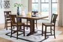 Rylandeen - Counter Height Extension Dining Table Set