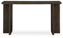 Jalenry - Console Sofa Table - Grayish Brown