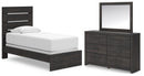 Hollivern - Panel Bedroom Set