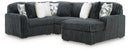 Midnight-Madness - 4 Piece Sectional