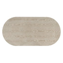Gwendolyn - Oval Table Top And Base - Beige