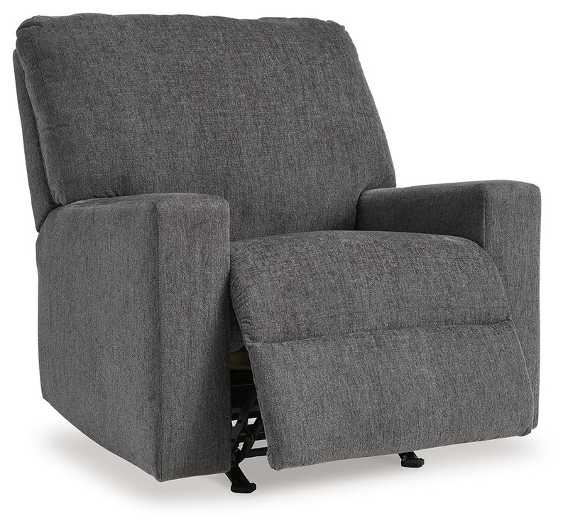 Rannis - Rocker Recliner - Pewter