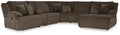 Top Tier - 6 Piece Reclining Sectional