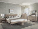 Sumire - Four Drawer One Door Ash Wood Chest - Ginger