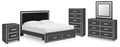 Zuraleus - Storage Bedroom Set