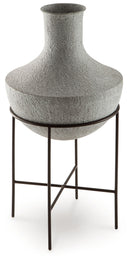 Estonbank - Vase - 30" - Distressed Cream