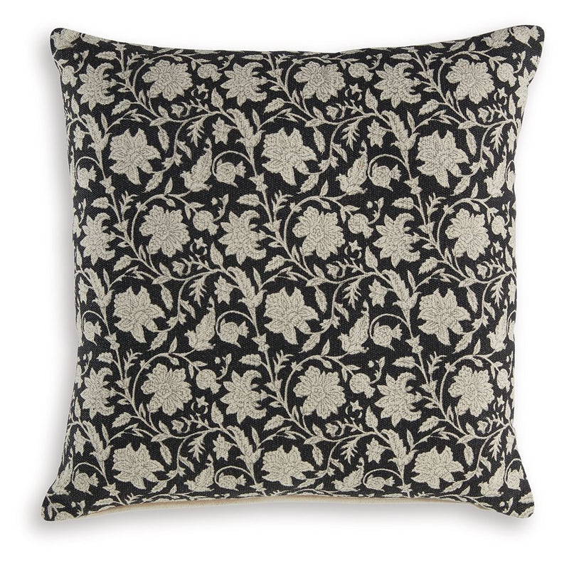 Alanderson - Pillow (Set of 4) - Black / Ivory