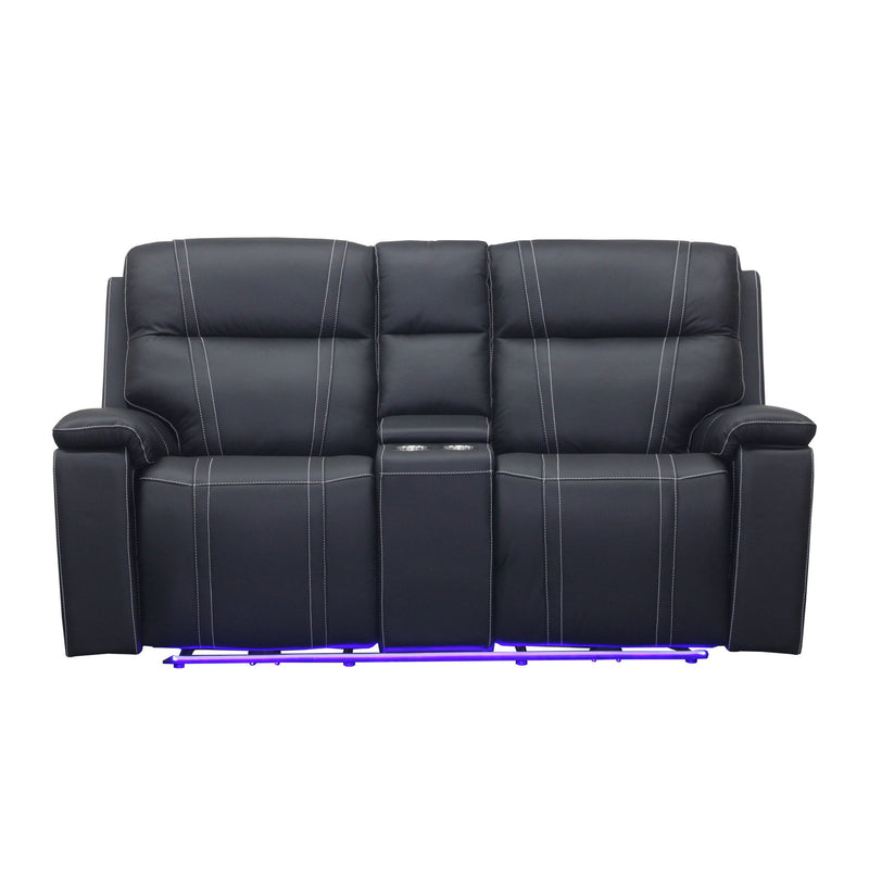 Hartley - Reclining Console Loveseat