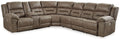 Ravenel - 4 Piece Reclining Sectional