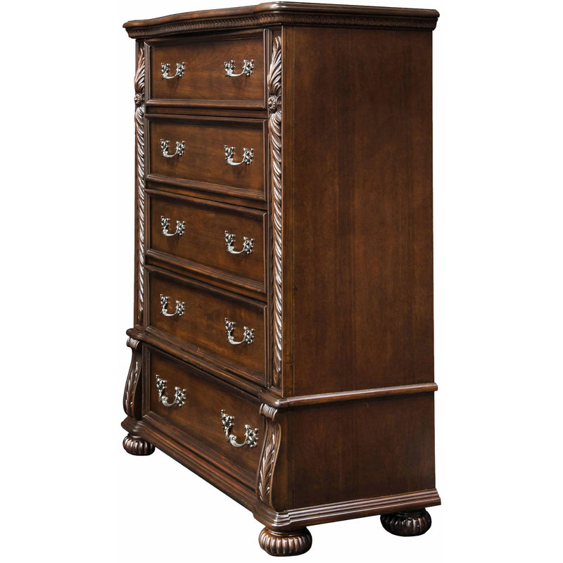 Furniture of America Arthur 5-Drawer Chest CM7587C IMAGE 2