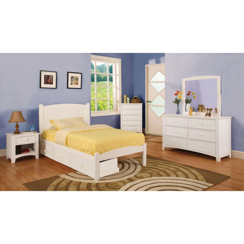 Furniture of America Corry 6-Drawer Kids Dresser CM7905WH-D IMAGE 4