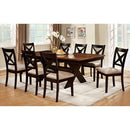 Furniture of America Liberta Dining Table with Trestle Base CM3776T-TABLE IMAGE 2