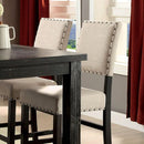 Furniture of America Sania II Counter Height Dining Chair CM3324BK-PC-2PK IMAGE 3