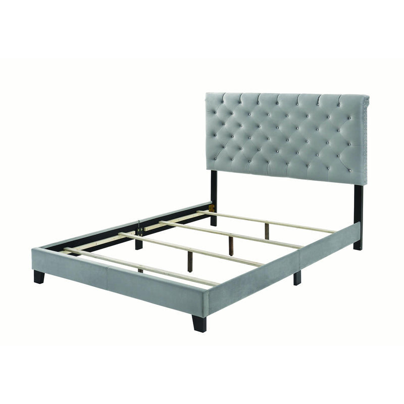 Coaster Furniture Warner King Upholstered Platform Bed 310042KE IMAGE 2