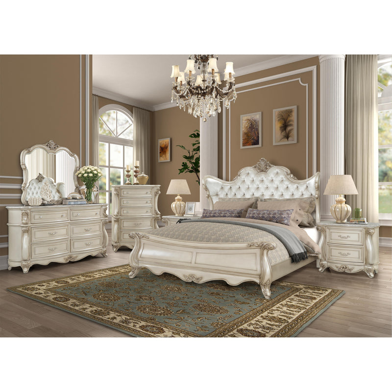 New Classic Furniture Monique Pearl King Bed B992-110/B992-120/B992-330 IMAGE 2