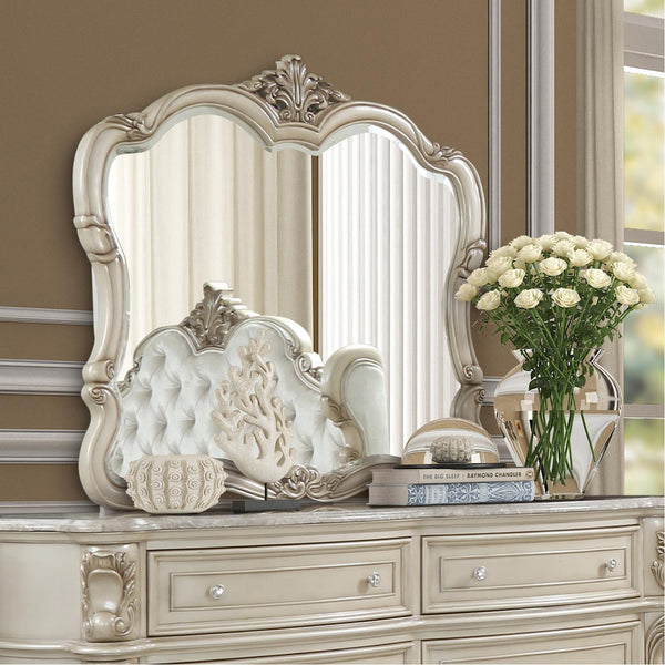 New Classic Furniture Monique Pearl Dresser Mirror B992-060 IMAGE 1