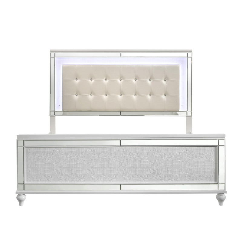 New Classic Furniture Valentino Queen Upholstered Panel Bed BA9698W-310/BA9698W-320/BA9698W-330 IMAGE 3