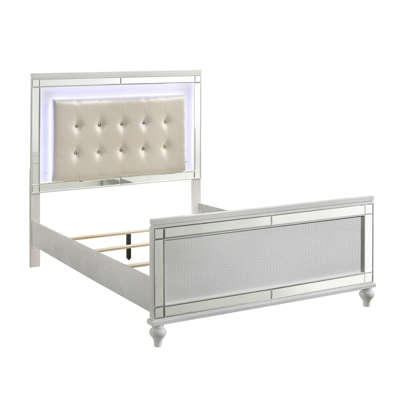 New Classic Furniture Valentino Full Upholstered Panel Bed BA9698W-410/BA9698W-420/BA9698W-530 IMAGE 2