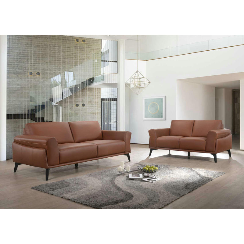 New Classic Furniture Como Stationary Leather Sofa L946-30-TCA IMAGE 5