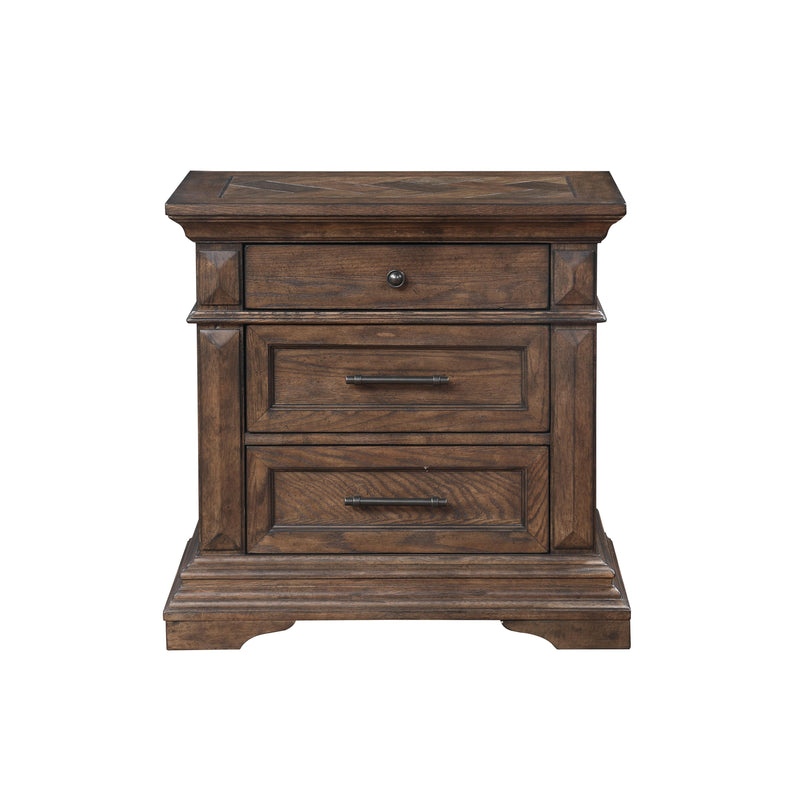 New Classic Furniture Mar Vista 3-Drawer Nightstand B658-040 IMAGE 1