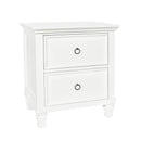 New Classic Furniture Tamarack 2-Drawer Nightstand BB044W-040 IMAGE 2