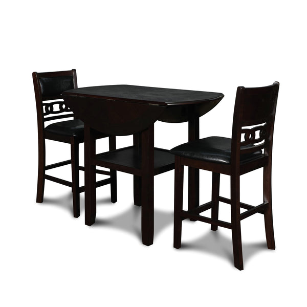 New Classic Furniture Gia 3 pc Counter Height Dinette D1701-42S-EBY IMAGE 1