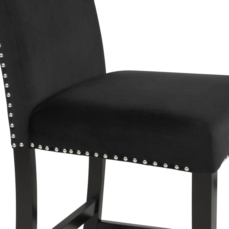 New Classic Furniture Celeste Counter Height Dining Chair D400-22-BLK IMAGE 5