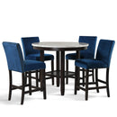 New Classic Furniture Celeste Counter Height Dining Chair D400-22-BLU IMAGE 6