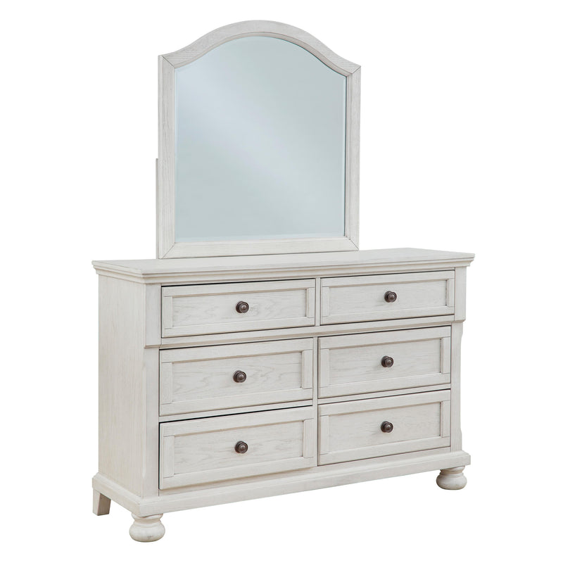 Signature Design by Ashley Robbinsdale 6-Drawer Dresser with Mirror B742-21/B742-26 IMAGE 1