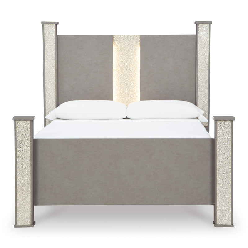 Signature Design by Ashley Surancha Queen Poster Bed B1145-67/B1145-64/B1145-62/B1145-98 IMAGE 2