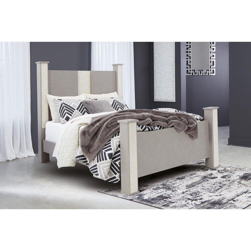 Signature Design by Ashley Surancha Queen Poster Bed B1145-67/B1145-64/B1145-62/B1145-98 IMAGE 6